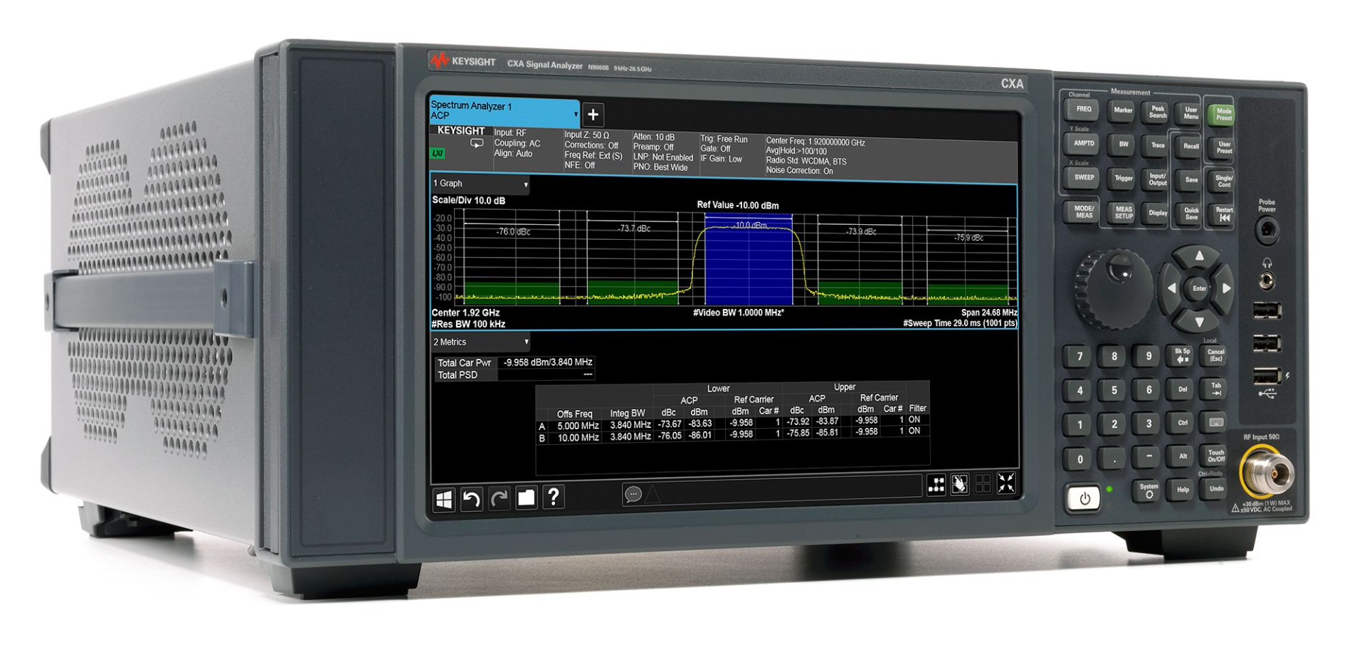是德N9000B信号分析仪9 kHz 至 26.5 GHz