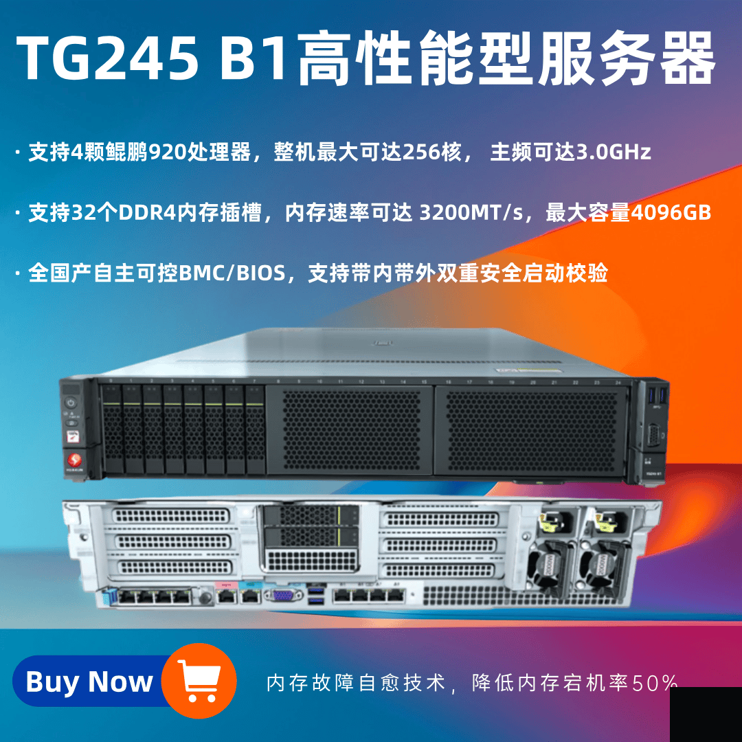 TG245 2U4路高性能型服务器