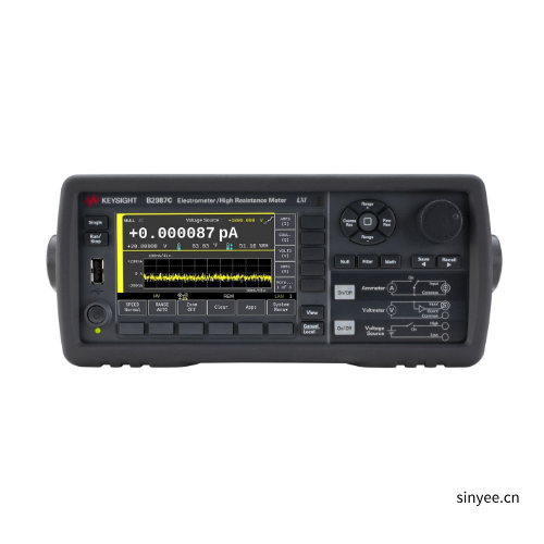 B2980C系列飞安计/皮安计和静电计/高阻表